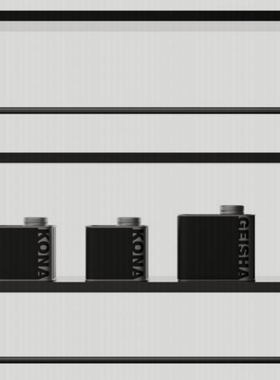 铝制储物罐家居装饰摆件