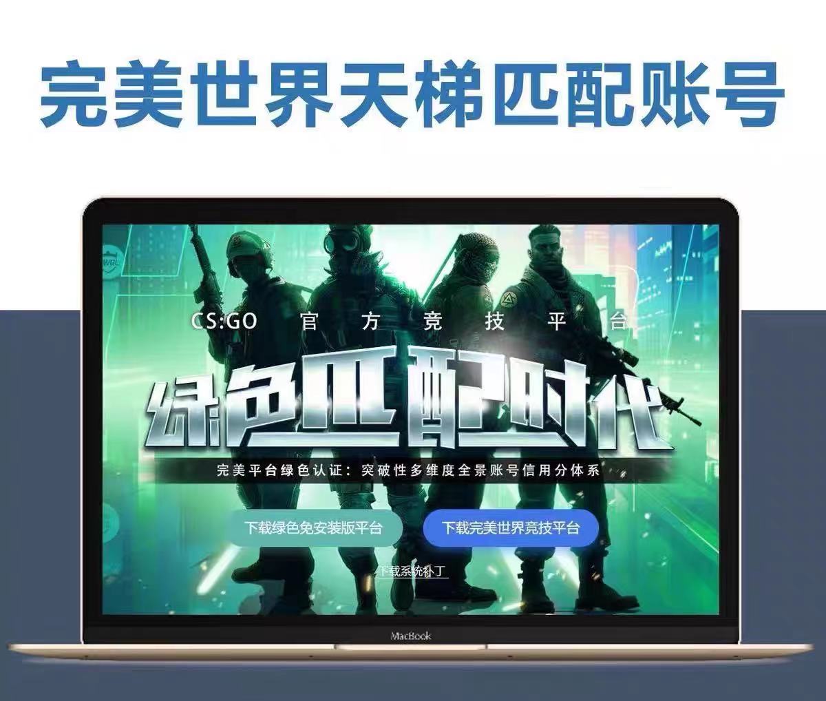 csgo2完美世界对战平台天梯账号普通玩家号绿色认证完美csgo2账号-图2