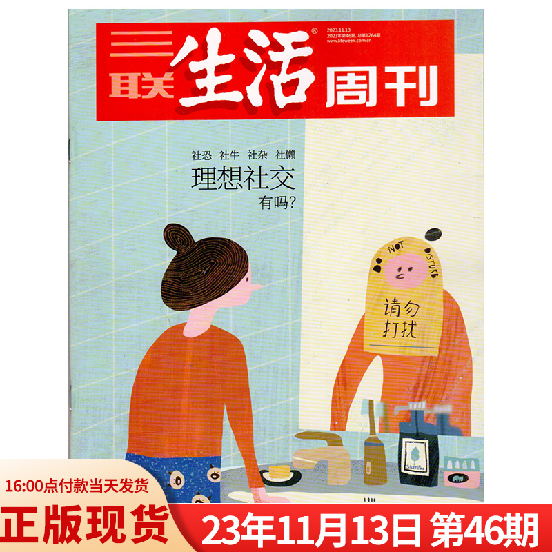 三联生活周刊杂志 2023年31-35/37-44/45/46/47期 新期组合全年订阅/半年订阅 2022年过期处理清仓打包 新闻热点社会经济文化 - 图2