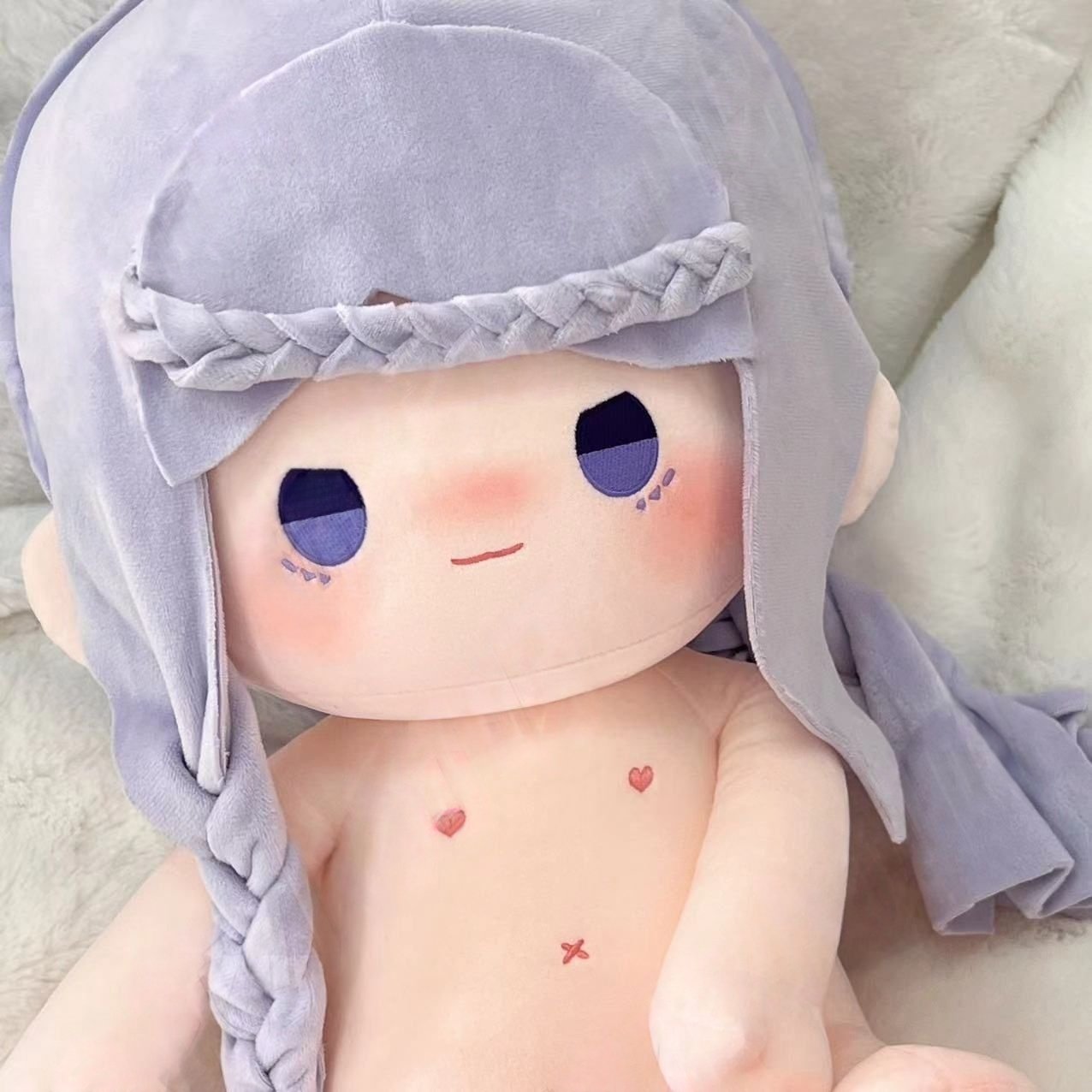 叶罗丽精灵梦银尘40cm棉花娃娃可爱毛绒玩偶公仔周边送人生日礼物 - 图0