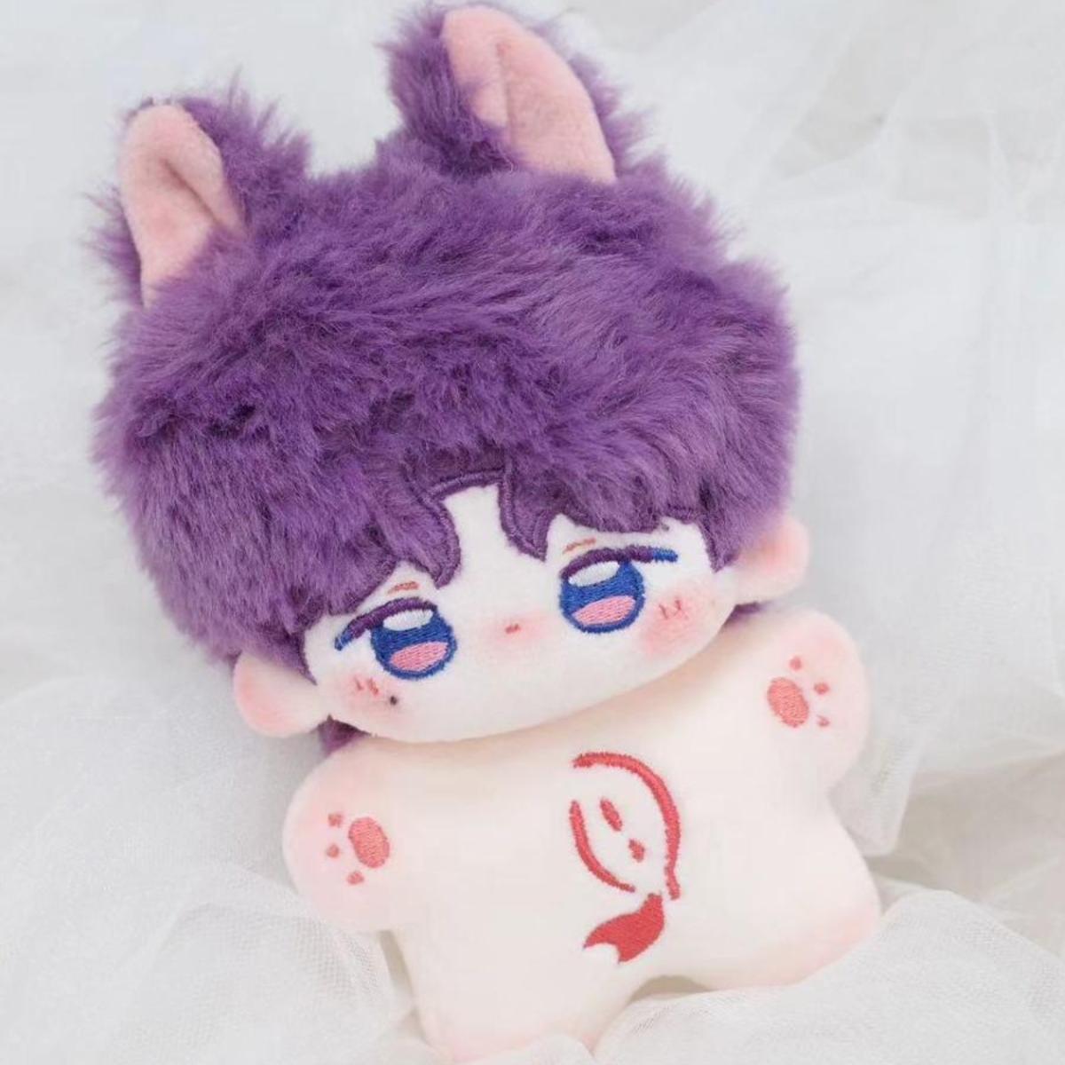 恋与深空10cm棉花娃娃同人周边可爱超萌公仔毛绒玩偶可送节日礼物 - 图2