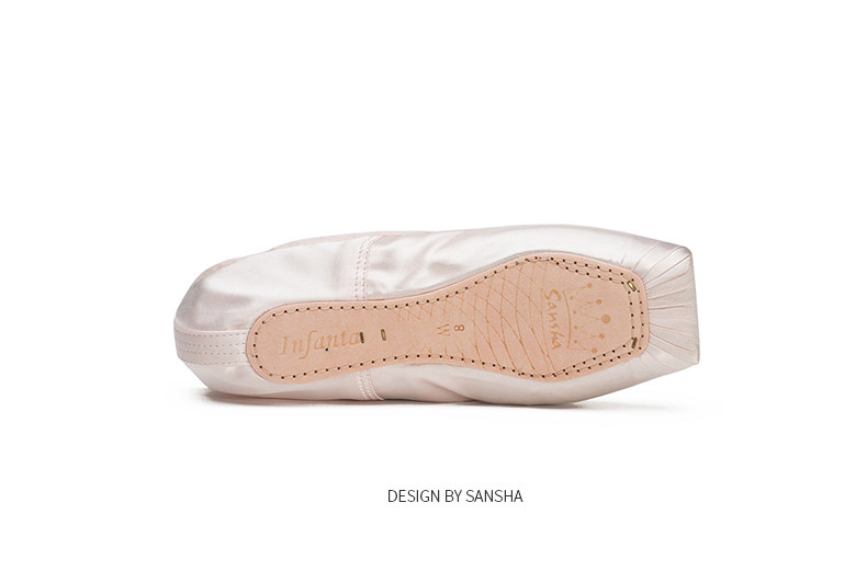 三沙Sansha 法国三沙成人绑带鞋缎面足尖鞋芭蕾练功鞋硬鞋SP,淘宝优惠券,粉丝福利购,淘宝优惠卷