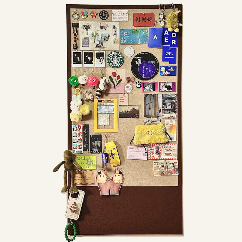 毛毡板墙贴照片墙免打孔留言板软木板挂墙展示板墙板墙面装饰自粘,淘宝优惠券,粉丝福利购,淘宝优惠卷
