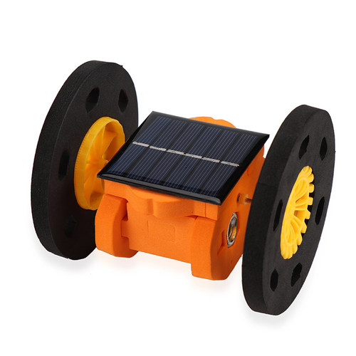 科技小制作太阳能两轮平衡车小发明材料儿童DIY手工科学实验玩具 - 图3