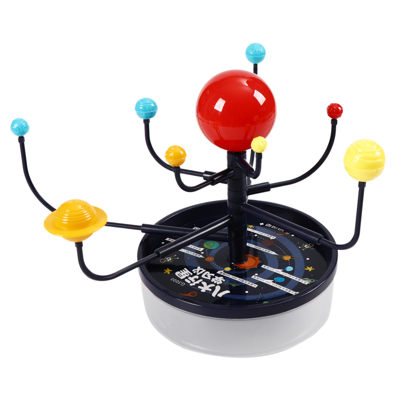 太阳系八大行星天体仪模型 小学生手工发明diy益智玩具科技小制作 - 图3