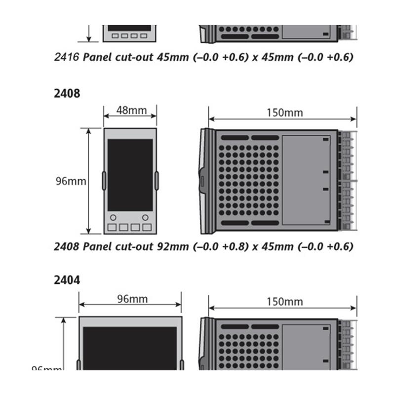 英国欧陆温控表 Eurotherm温控器 2408F 2404F 2416 高精度 - 图3