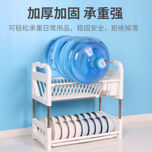 Kitchen bowls and chopsticks storage rack household storage internet celebrity artifact