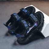 Детские сандалии для мальчиков, летняя пляжная обувь, коллекция 2022, в корейском стиле, подходит для подростков