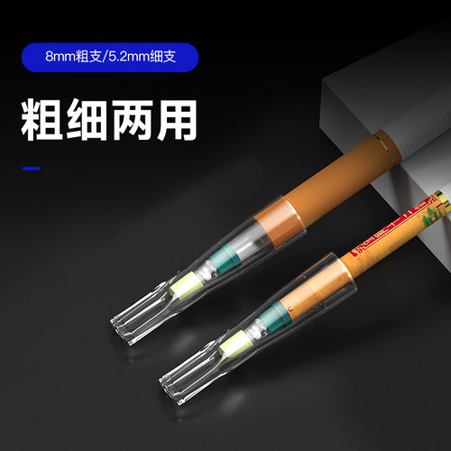 净友烟嘴过滤器正品一次性烟嘴三重过滤粗中细3用香烟过滤嘴细支 - 图1
