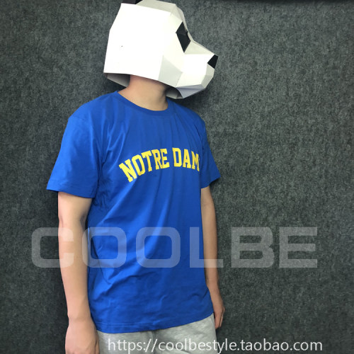 美国圣母大学T恤University of Notre Dame诺特丹大学男女T shirt - 图0