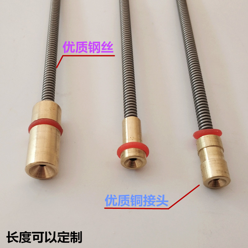 送丝软管二保焊机枪松下200A350A500A501D欧式15AK导丝钢管焊丝管 - 图1