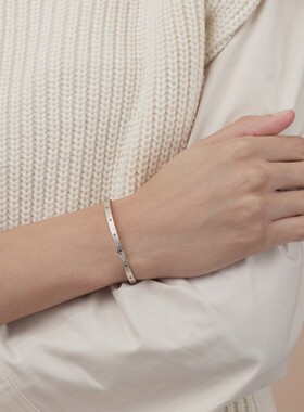 emphasis艾斐合金钻石手镯