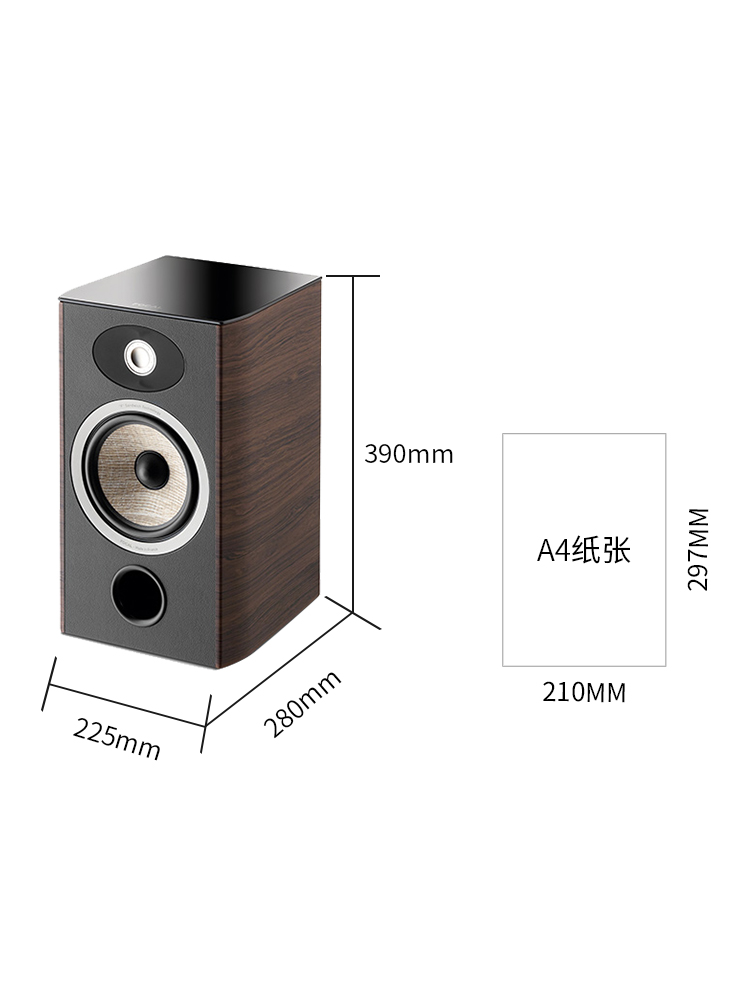 劲浪Focal Aria906法国原装家用无源书架箱2.0发烧HIFI高保真音响-图2