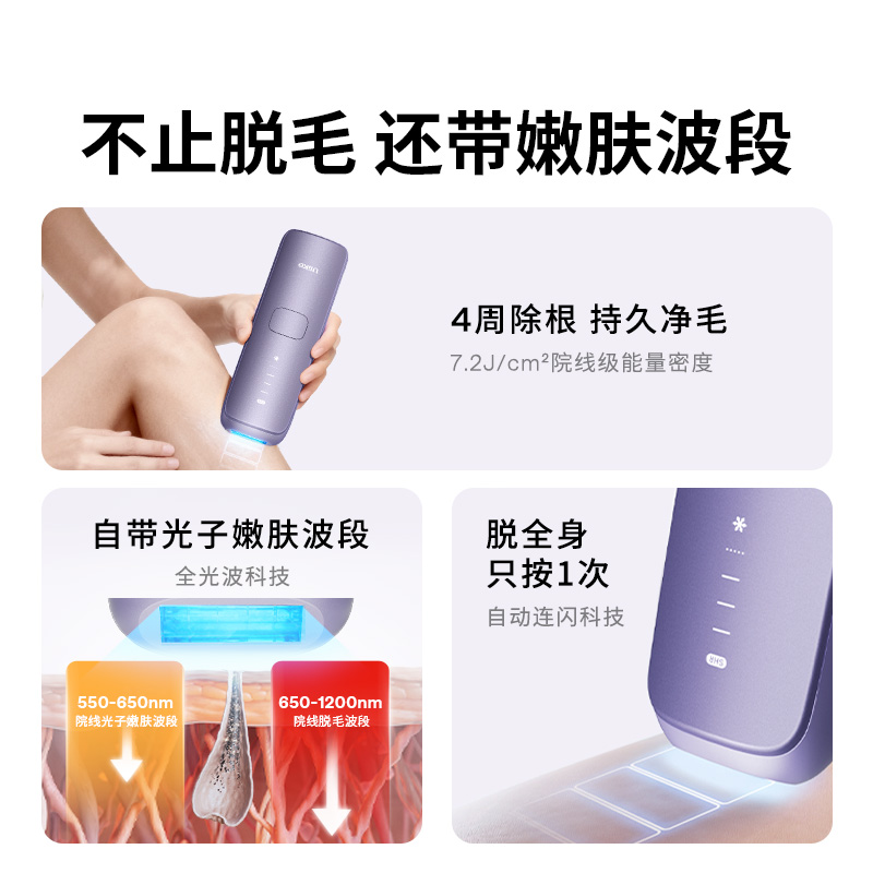 【七夕直降】Ulike蓝宝石冰点脱毛仪air3家用全身剃毛学生党专用