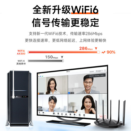 Tenda WiFi6 network card 5.8G dual-band enhanced version