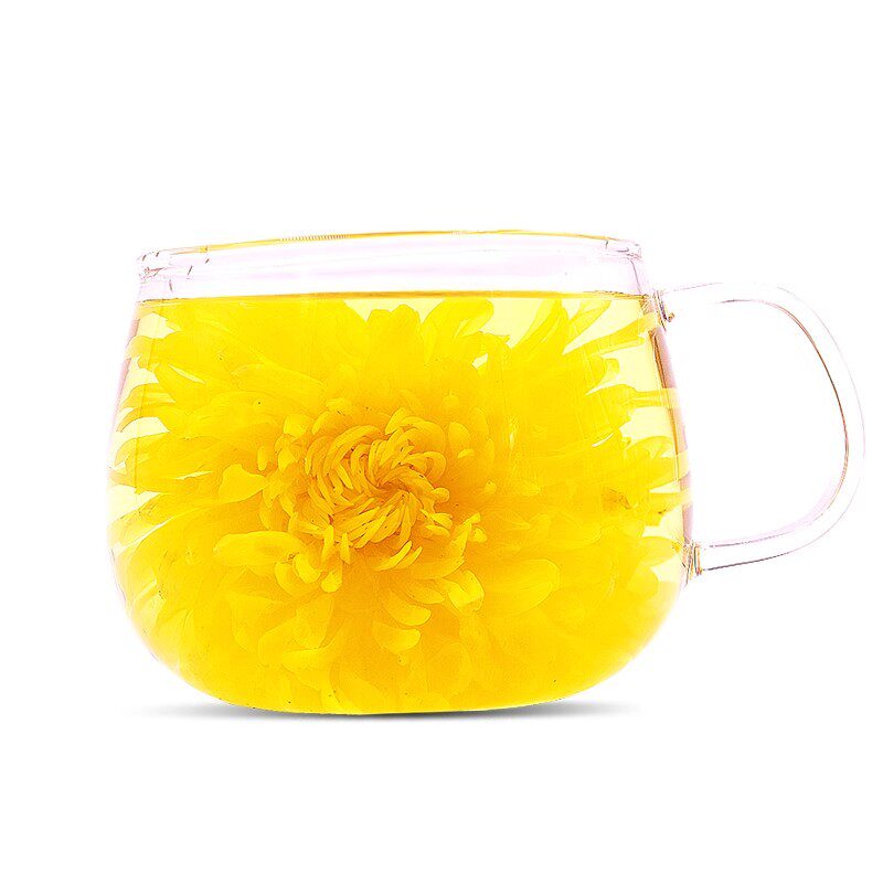 金丝皇菊菊花茶菊花黄菊一朵一杯花茶大朵金银花胎菊养生花茶茶叶