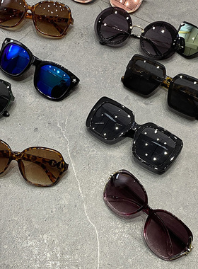 或女款1件装欧美墨镜眼睛