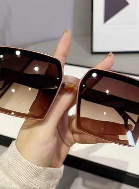 2025新款墨镜女大脸显瘦ins潮复古防紫外线强光太阳眼镜男网红款