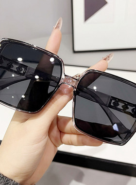 墨镜2026新款潮女太阳镜圆脸网红款时尚防紫外线开车gm眼镜男显瘦