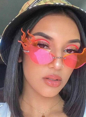 墨镜ins韩版街拍圆脸太阳镜