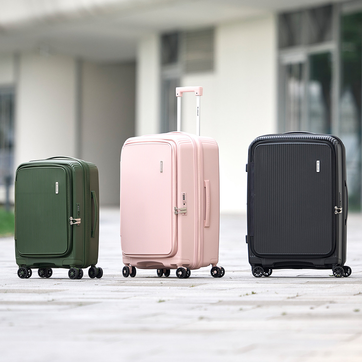 海外版洛克兰大容量侧前开口可扩容行李拉杆旅行箱超轻pp防爆拉链,淘宝优惠券,粉丝福利购,淘宝优惠卷