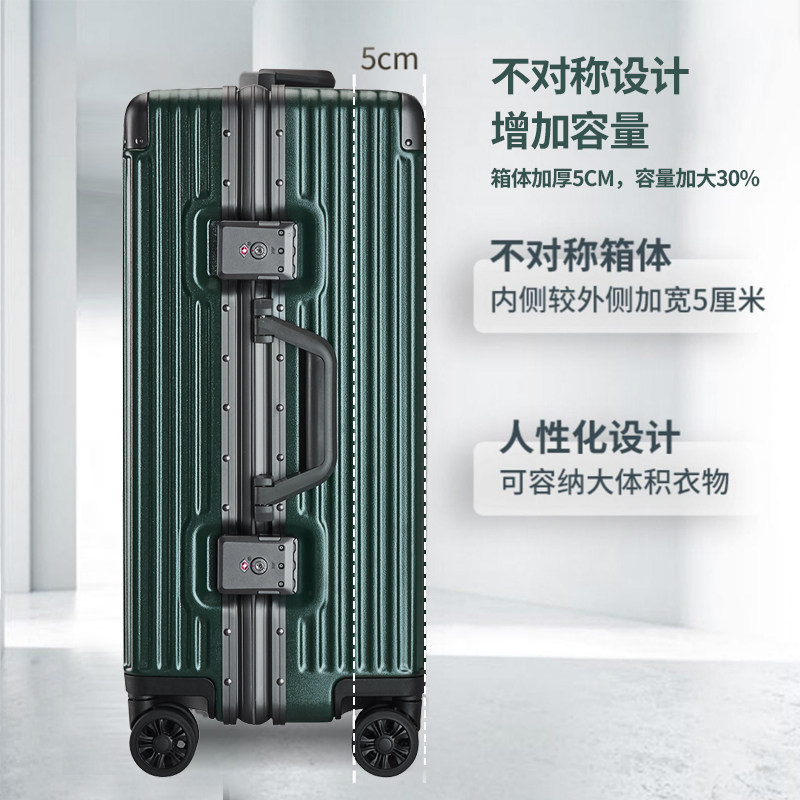 洛克兰拉杆结实耐用加厚男密码箱 洛克兰箱包旅行箱