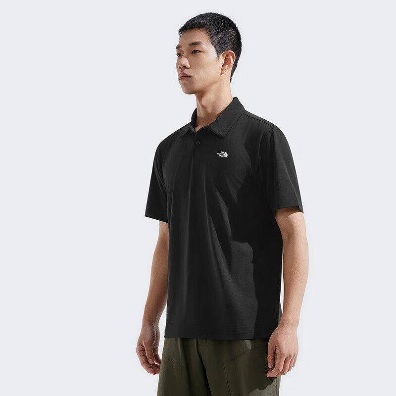 TheNorthFace北面短袖男户外速干透气吸湿POLO衫翻领休闲T恤8EY5,淘宝优惠券,粉丝福利购,淘宝优惠卷