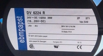 原装 ABB变频器ACS800/ACS500高速风扇DV6224R 39W - 图0