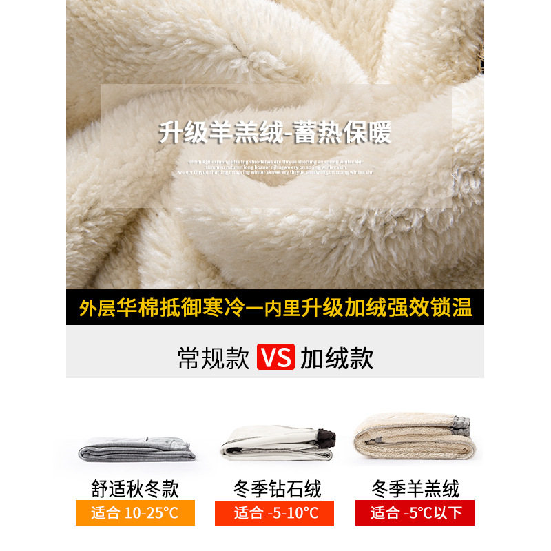 冬季运动裤女2025新款加绒加厚小个子棉裤外穿直筒休闲阔腿卫裤子,淘宝优惠券,粉丝福利购,淘宝优惠卷