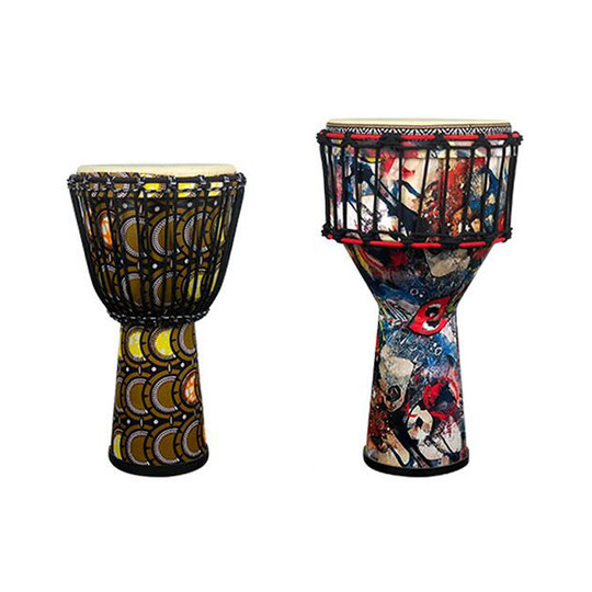 Djembé volant riche 8 pouces 10 pouces Jinbei Jinbei tambour cercle timbales synthétiques tambourin africain