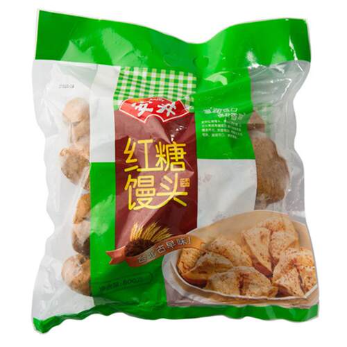 安井红糖馒头速冻开花馒头点心包子儿童营养面食早餐速食半成品 - 图2