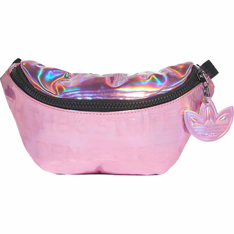 Adidas/阿迪达斯正品春季三叶草休闲运动斜挎腰包GN2126 - 图3