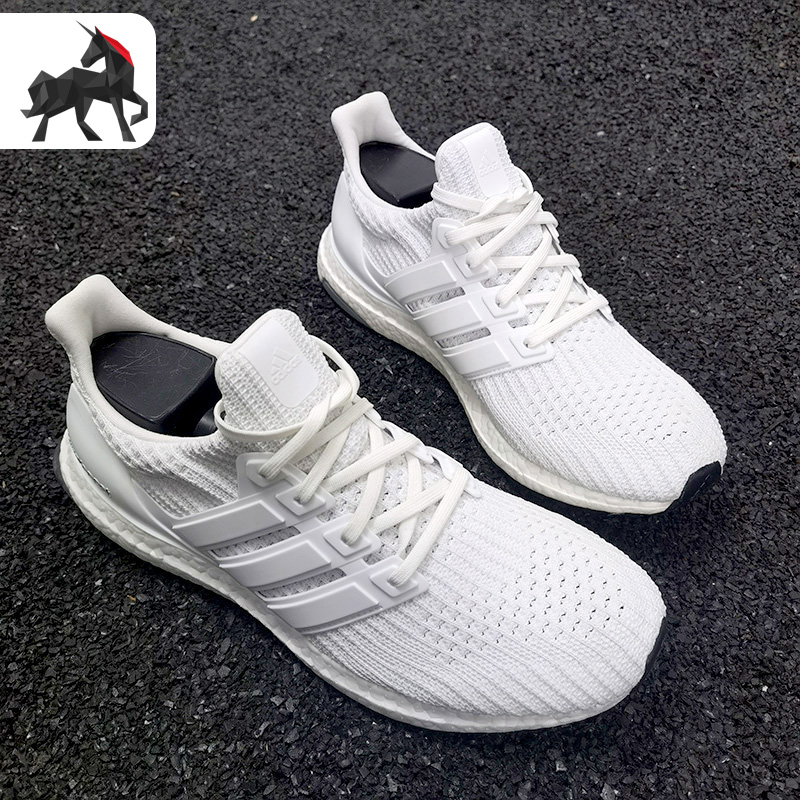 Adidas/阿迪达斯正品男女ULTRA BOOST UB4.0爆米花跑步鞋BB6168 - 图0