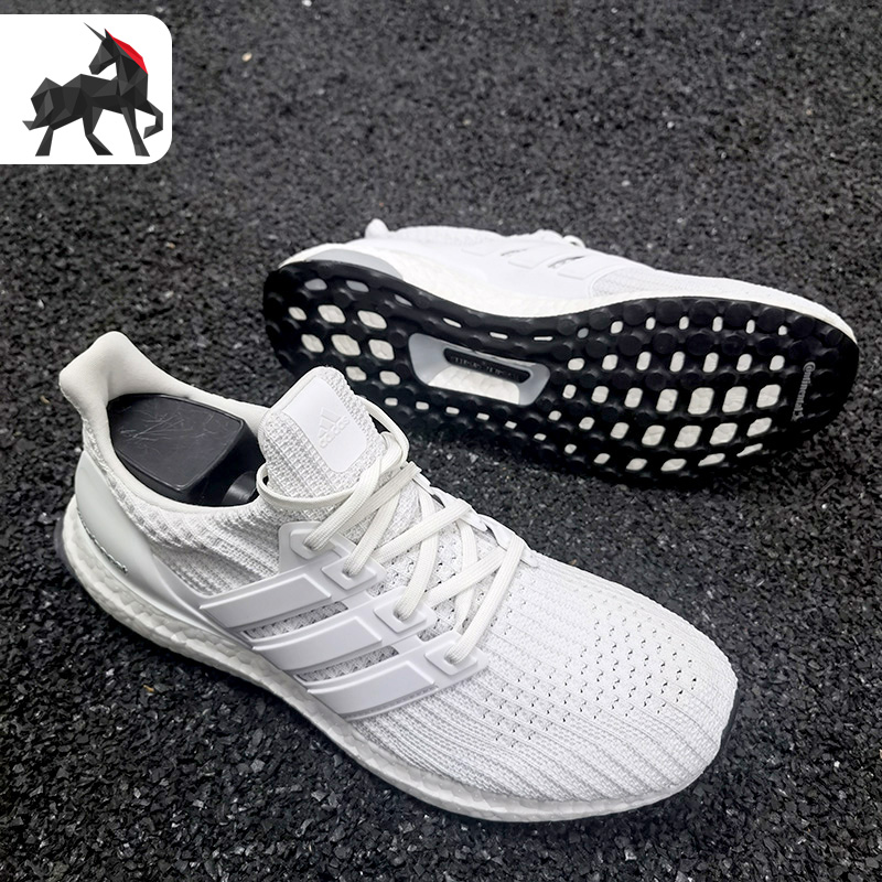 Adidas/阿迪达斯正品男女ULTRA BOOST UB4.0爆米花跑步鞋BB6168 - 图1