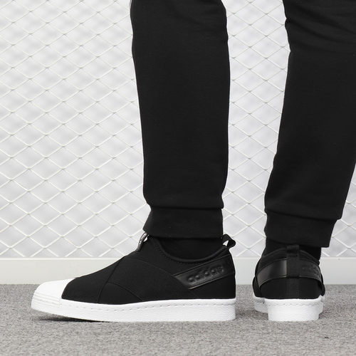 Adidas/阿迪达斯正品 Superstar Slip On W 女子休闲板鞋 S81337 - 图1