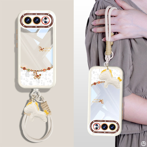 发财马适用荣耀500pro手机壳新款荣耀500马年限定400透明300ultra红色荣耀magic8pro硅胶7卡通男女华为200套 - 图2