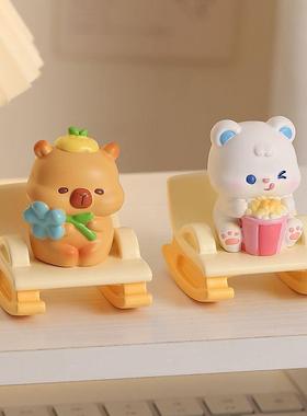 趣味解压摇摇椅摆件工位