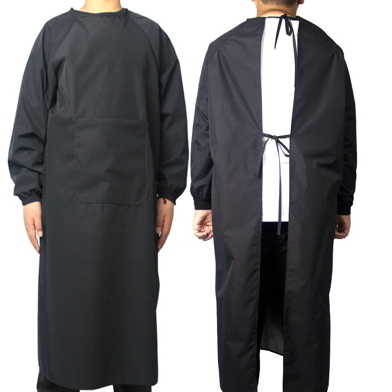 男女同款加大加肥防水围裙长袖防油防水罩衣耐磨耐脏反穿衣女士,淘宝优惠券,粉丝福利购,淘宝优惠卷