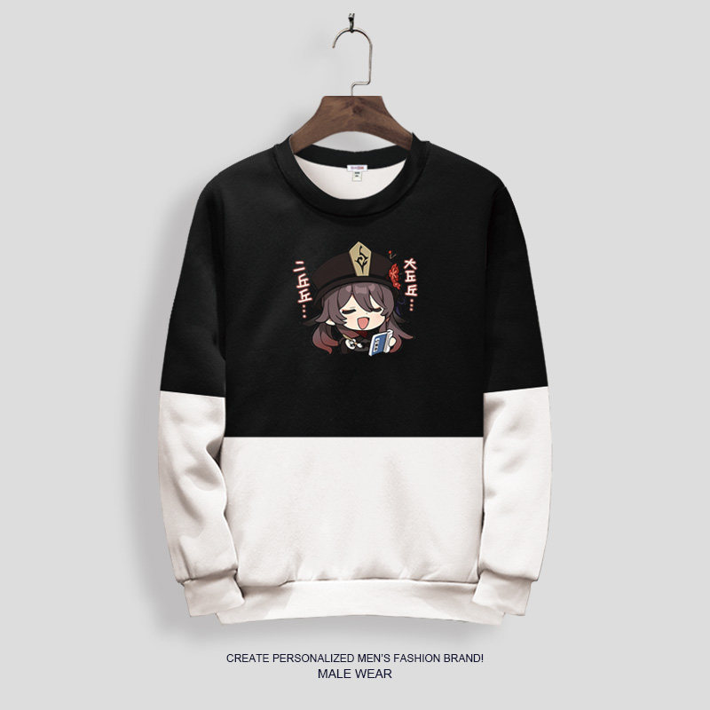 加绒卫衣男冬季外套原神魈cos服痛衣长袖T恤oversize动漫圆领上衣,淘宝优惠券,粉丝福利购,淘宝优惠卷