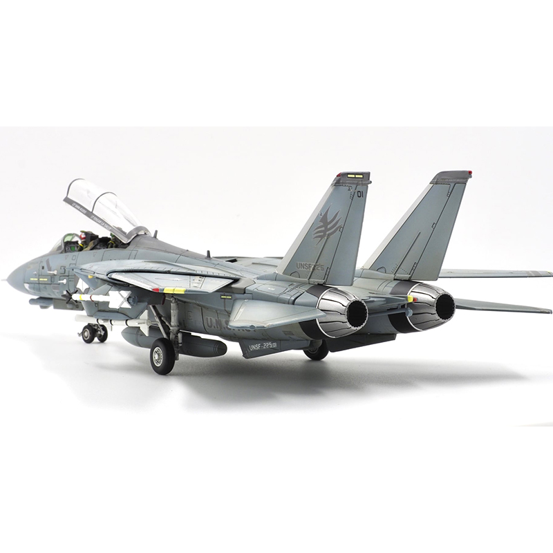 Calibre Wings 1/72超时空要塞ZERO F-14A++超级雄猫战斗机合金-图1