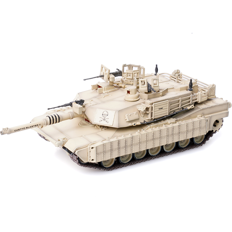 Panzerkampf 1/72 美国 M1A2 TUSK1 AbramsM1主战坦克 完成品沙色 - 图0