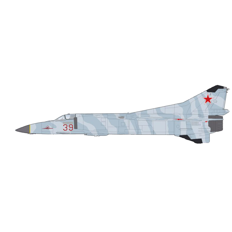 7月 HA5316 MiG-23MS 米格23战斗机 4477th Test & Evaluation Sq - 图3