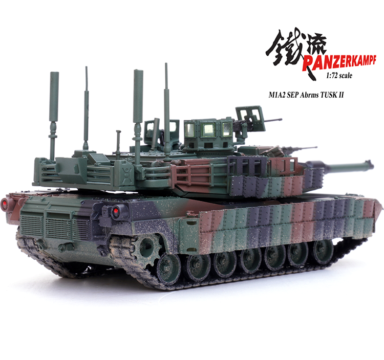 PANZERKAMPF铁流美国M1A2 SEP TUSKII M1主战坦克北约三色成品-图1