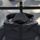 Li Ning warm hooded short men's down jacket