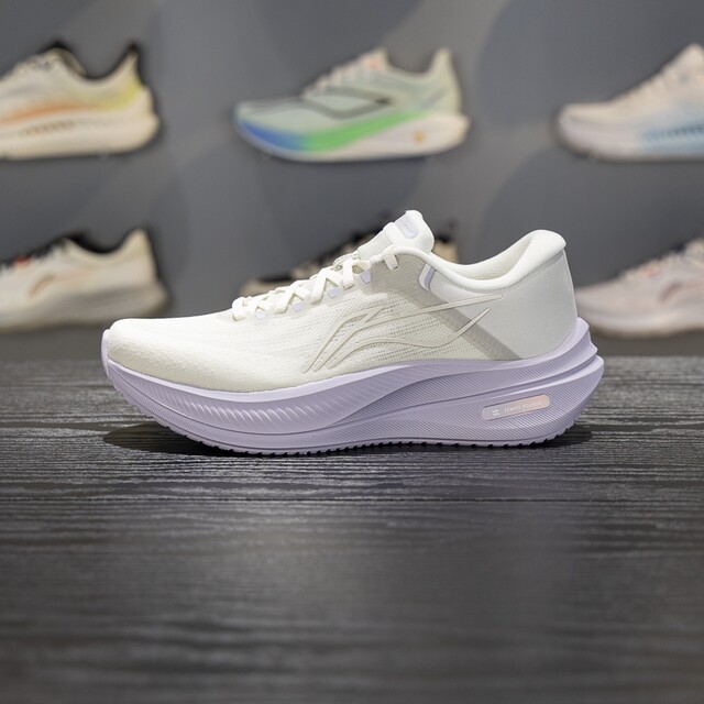 Li Ning women's running shoes shock absorption rebound