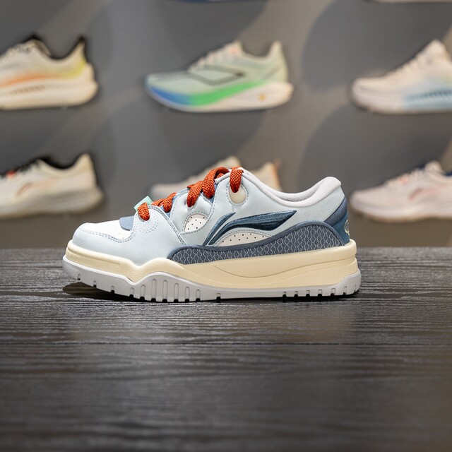Li Ning women's lace-up low-top casual shoes