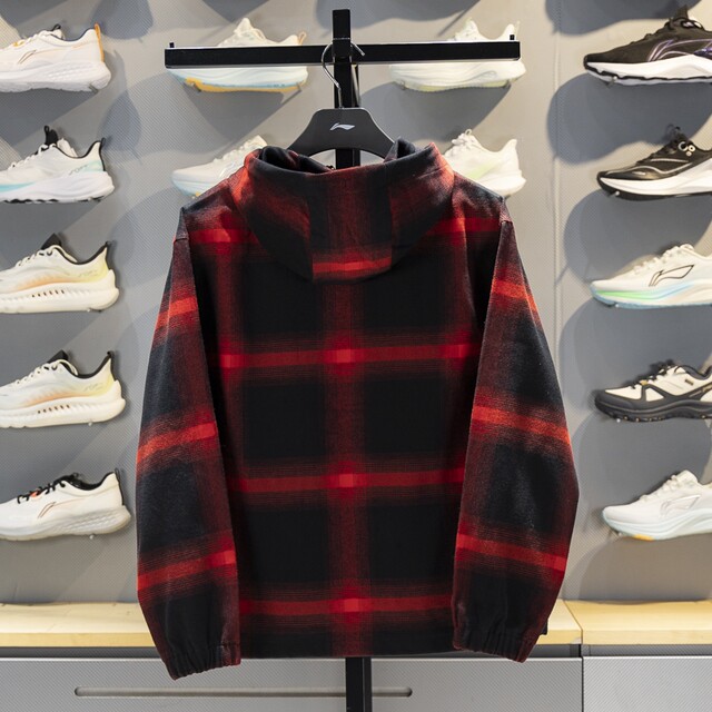 Li Ning men's hooded loose casual jacket