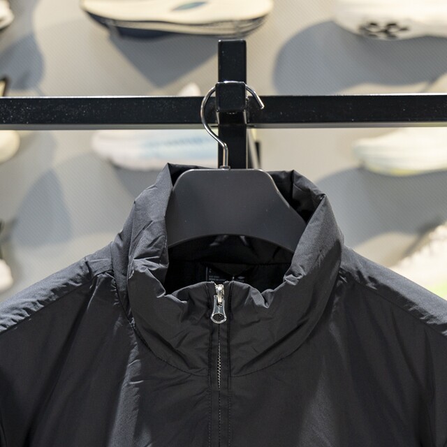 Li Ning warm standing collar short men's down jacket