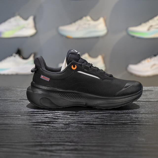 Li Ning cushioning men's lace-up water-repellent casual shoes