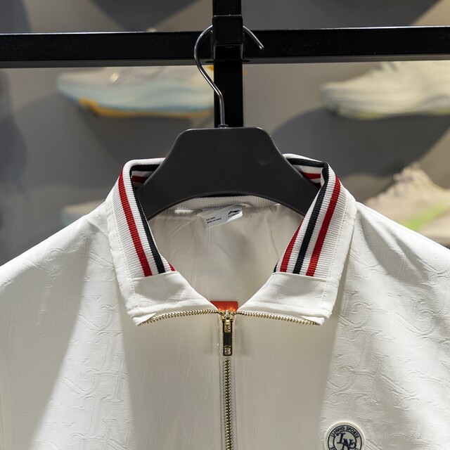 Li Ning women's stand collar loose casual jacket